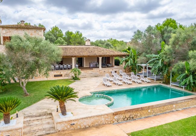 Villa de vacances 5StarsHome, avec maison individuelle, air conditionné, wifi, jardin et piscine privée, plage à proximité, Mallorca